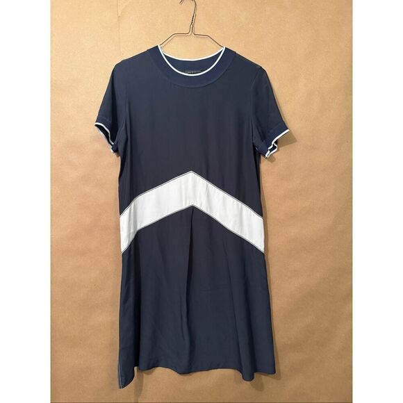 Rag & Bone Hannah Chevron Silk Dress - Picture 3 of 9